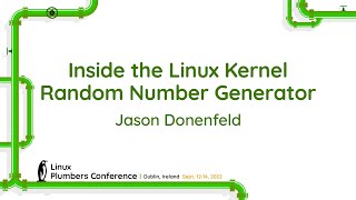 Famous Inside the Linux Kernel Random Number Generator - Jason Donenfeld Net Worth