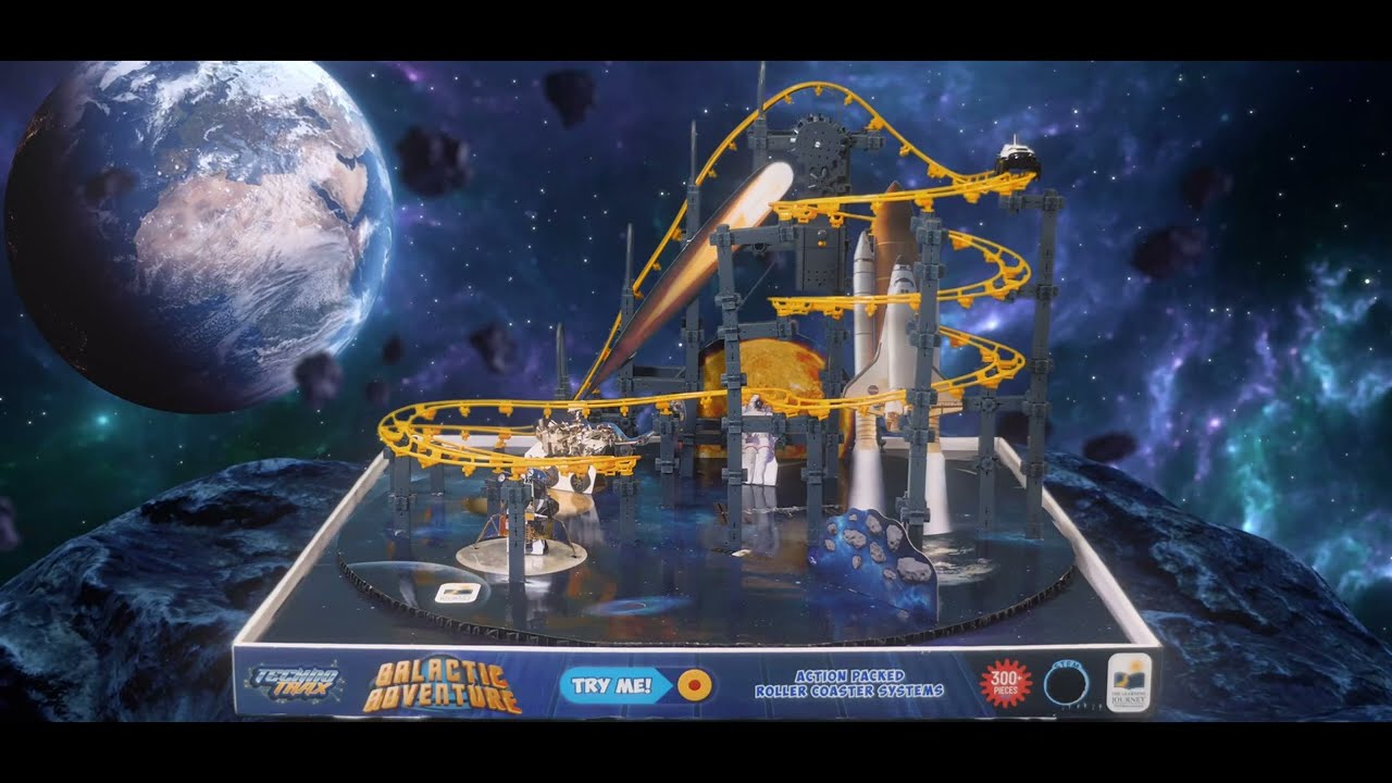 Techno Trax - Galactic Adventure: 300+ Pcs | AreYouGame