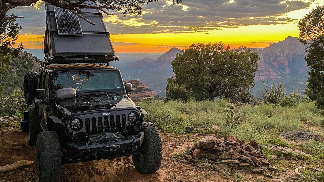 SCENIC CAMPING IN SEDONA // CAMPSITE WALK-AROUND