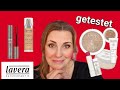 Lavera Make-up | Hyaluron Foundation | Mascara | Highlighter | Lidschatten