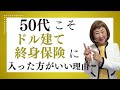 【50代必見】ドル建て終身保険に入った方がいい7つの理由【外資系金融20年のあちゃみんの円安・物価高時代の生き抜き戦略】＃ドル建終身保険 ＃ハッピーマネーアカデミー