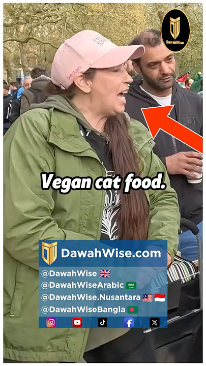 Funny Vegan Makes Muslims Laugh | Mansur | Speakers Corner