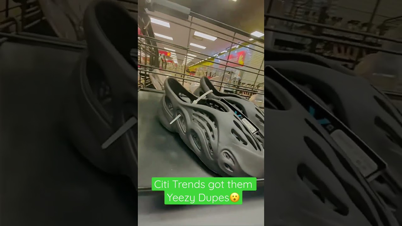 Don’t sleep 😴 on CITI TRENDS, they got them YEEZY dupes for the low low! 