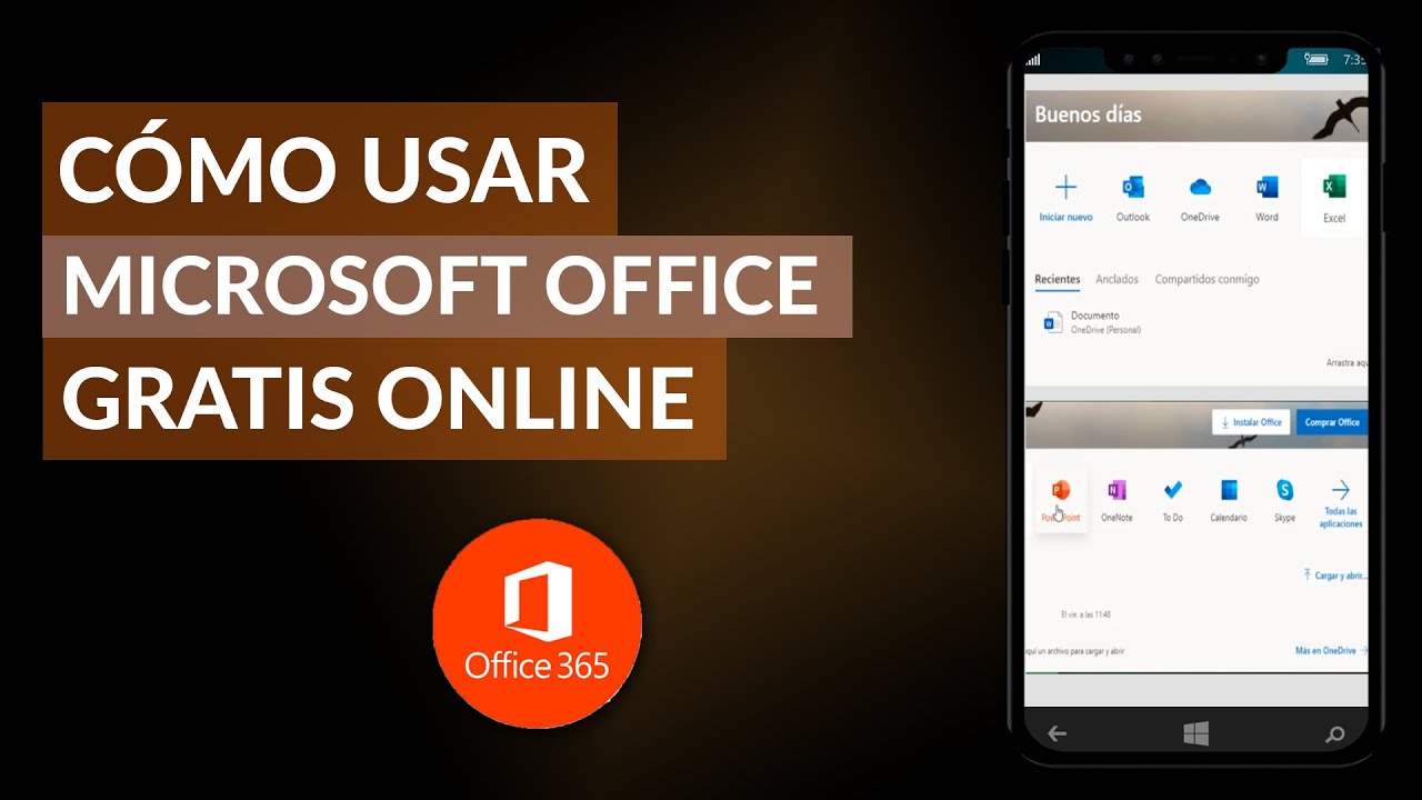 Cómo Usar Microsoft Office Gratis Online | Word, Excel o PowerPoint -  YouTube