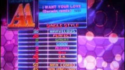 DDR Hottest Party 2 I Want Your Love Beginner HMs AAA Not Given