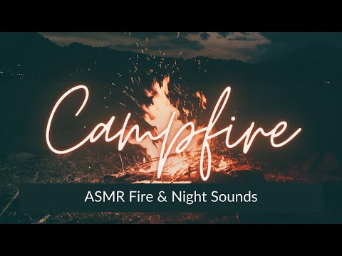 1 Hour ASMR Camp Fire Sounds | Night Time Ambience | Ambient Summer Night Sounds | Fire and Insect 1 Hour ASMR Camp Fire Sounds | Night Time Ambience | Ambient Summer Night Sounds | Fire and Insect
