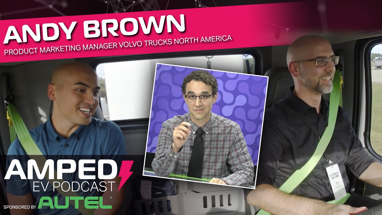 How does an electric semi truck work? We drive a Volvo Trucks VNR Class 8 electric truck to find