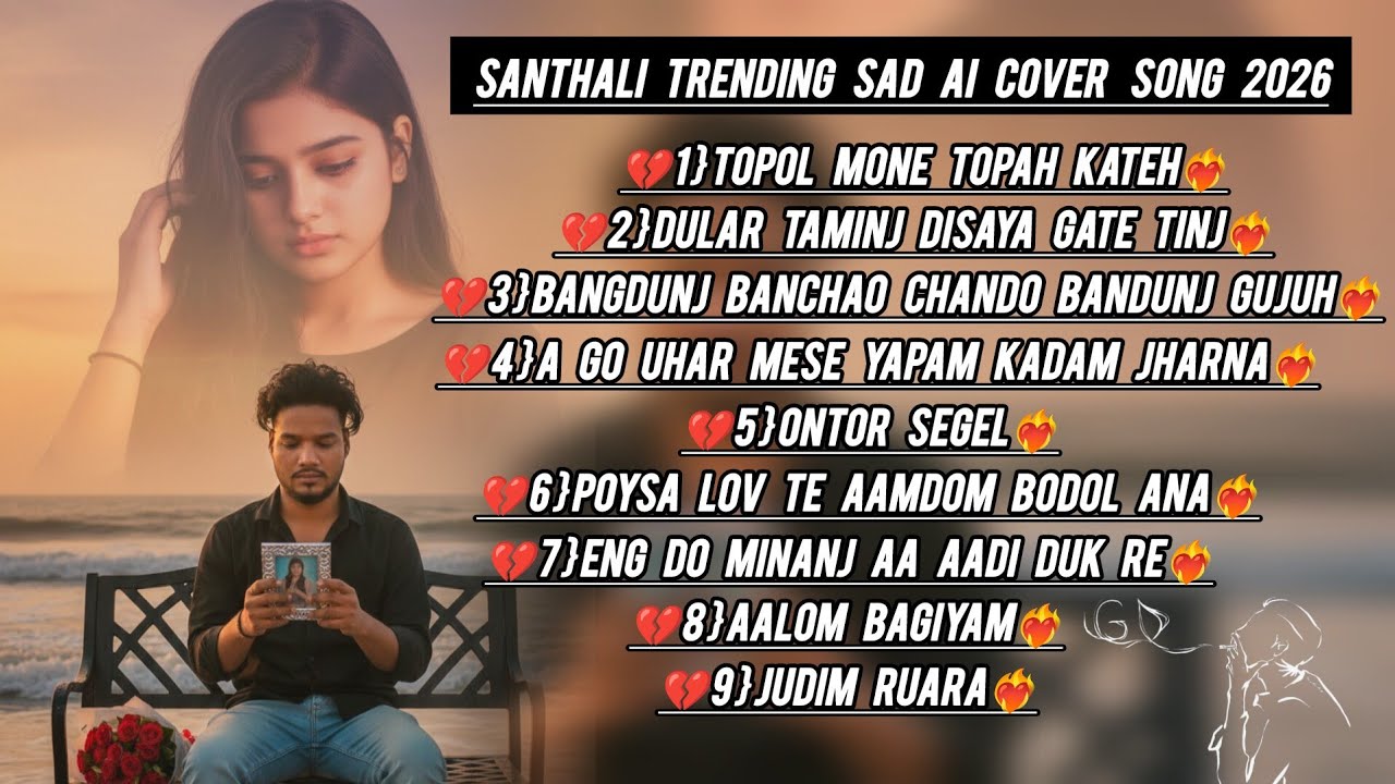 Top 9 Trending Santhali Cover Song || New Santali Ai Cover Remix || Judim Ruara || Bhugah Matkam