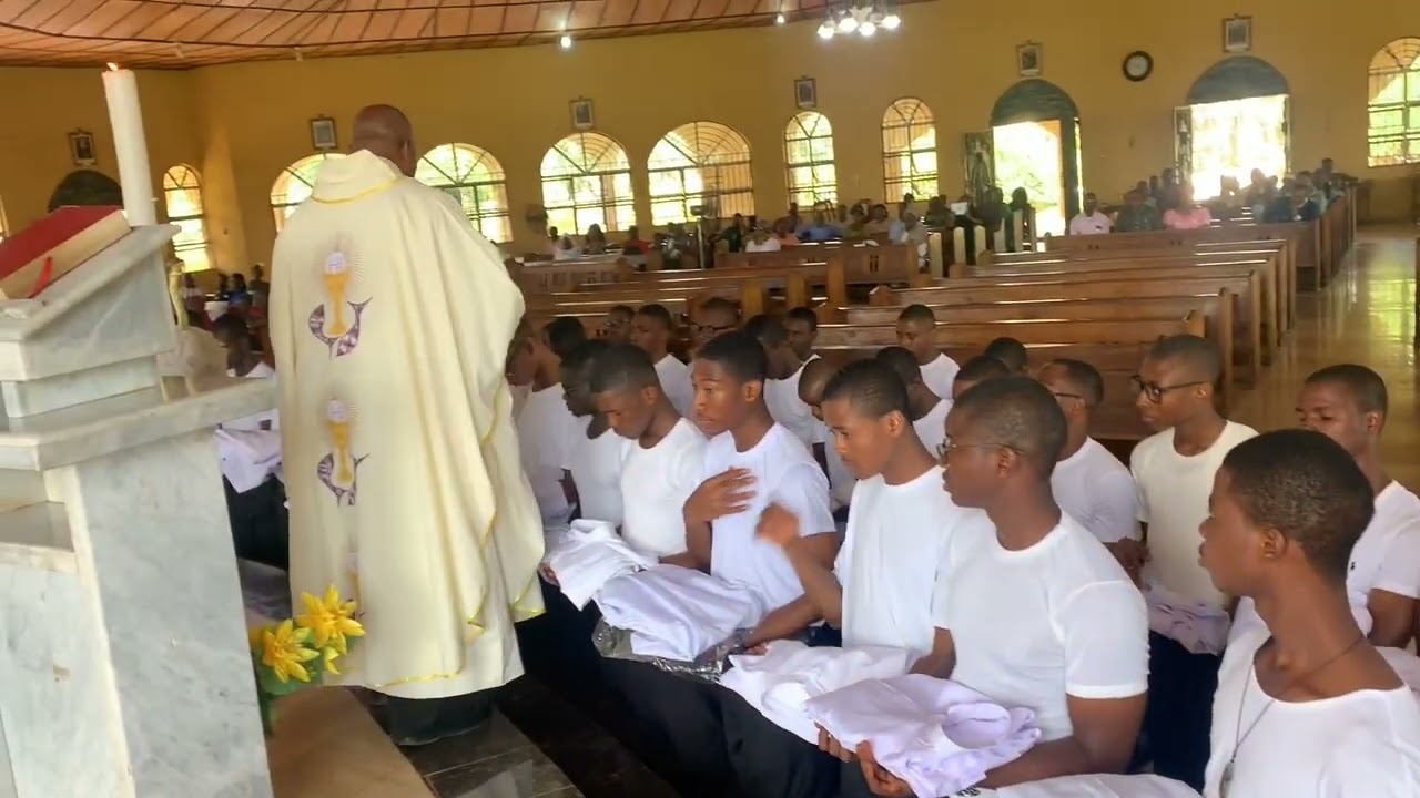 Mass Of The Investiture. St John of the Cross seminary 2021/2022 set