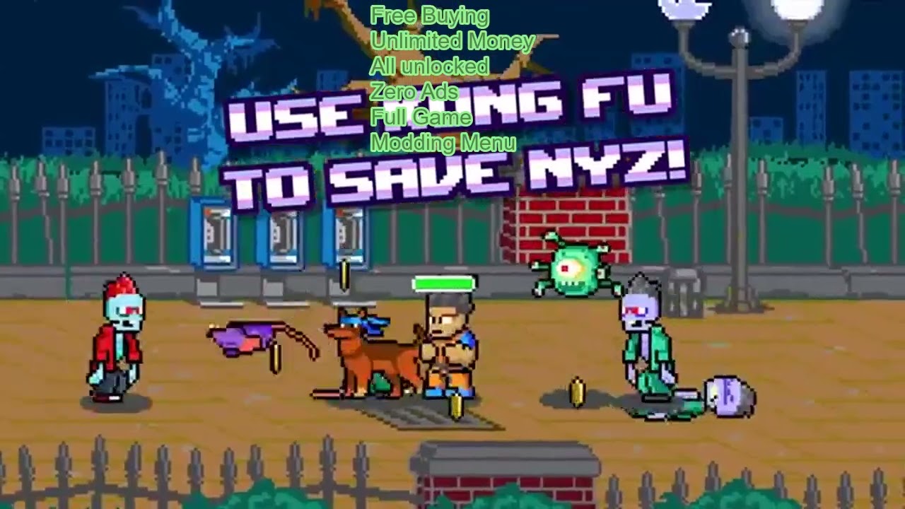 Kung Fu Z Mod Apk / Mod Menu Versi Terbaru 2025 | All Unlimited & All Unlocked & Unlimited Money