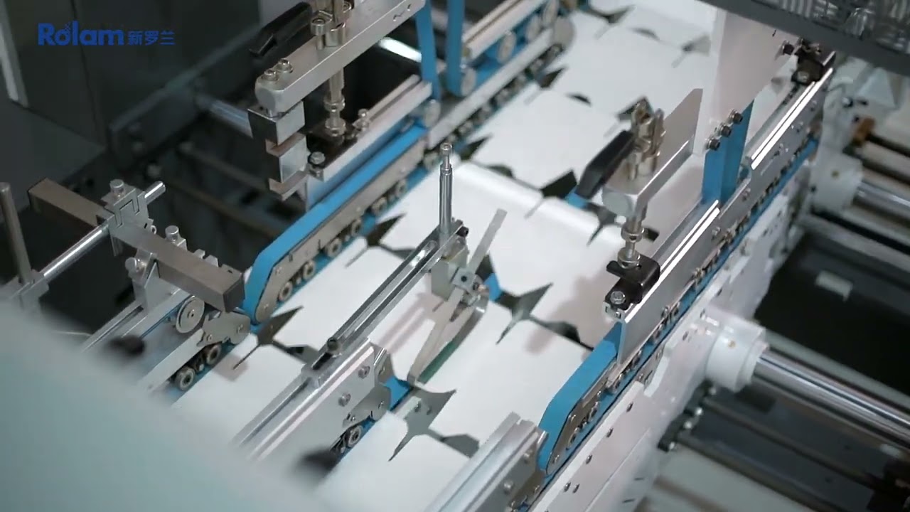 Rolam 1100XL Folder Gluer Promotional Video