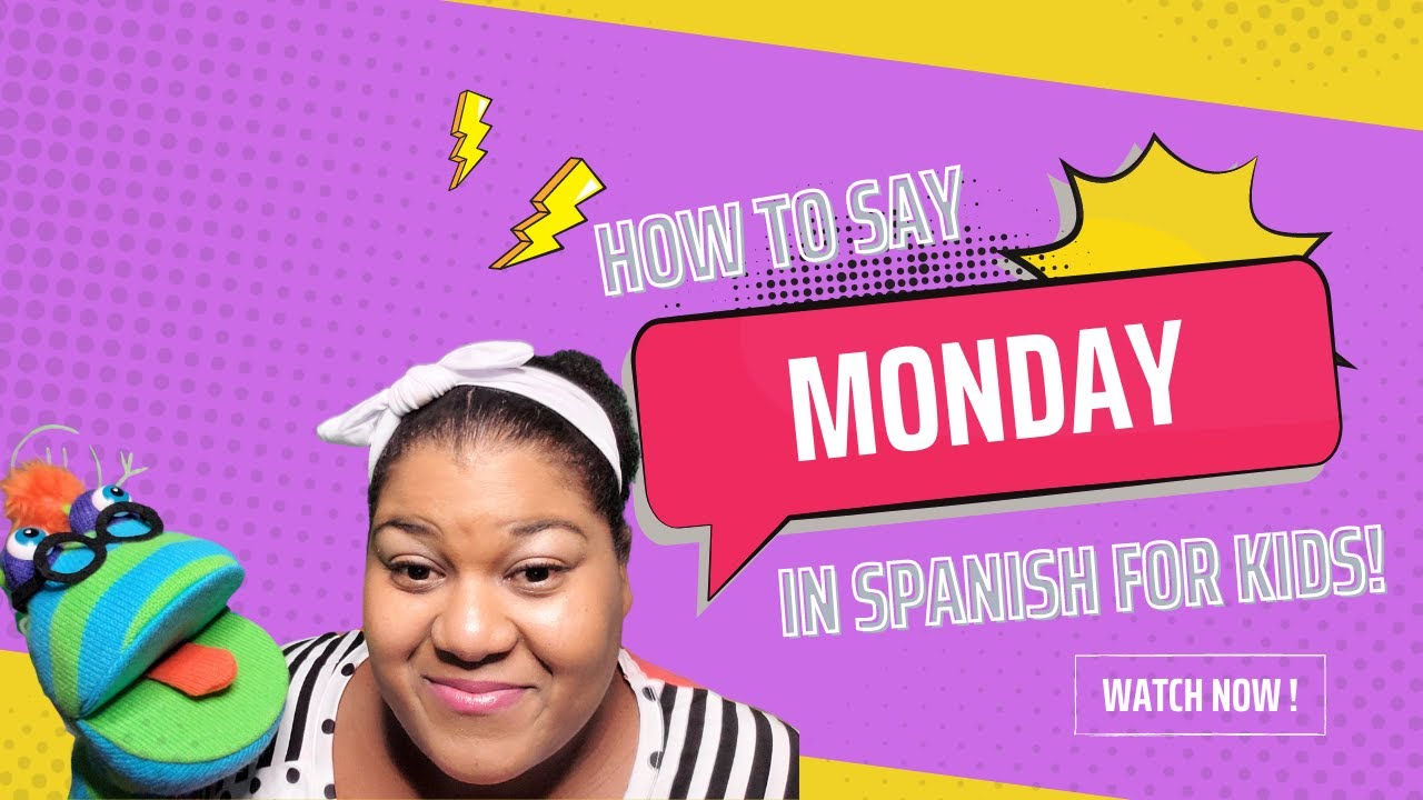 How to say Wednesday in Spanish - Vidéo Dailymotion