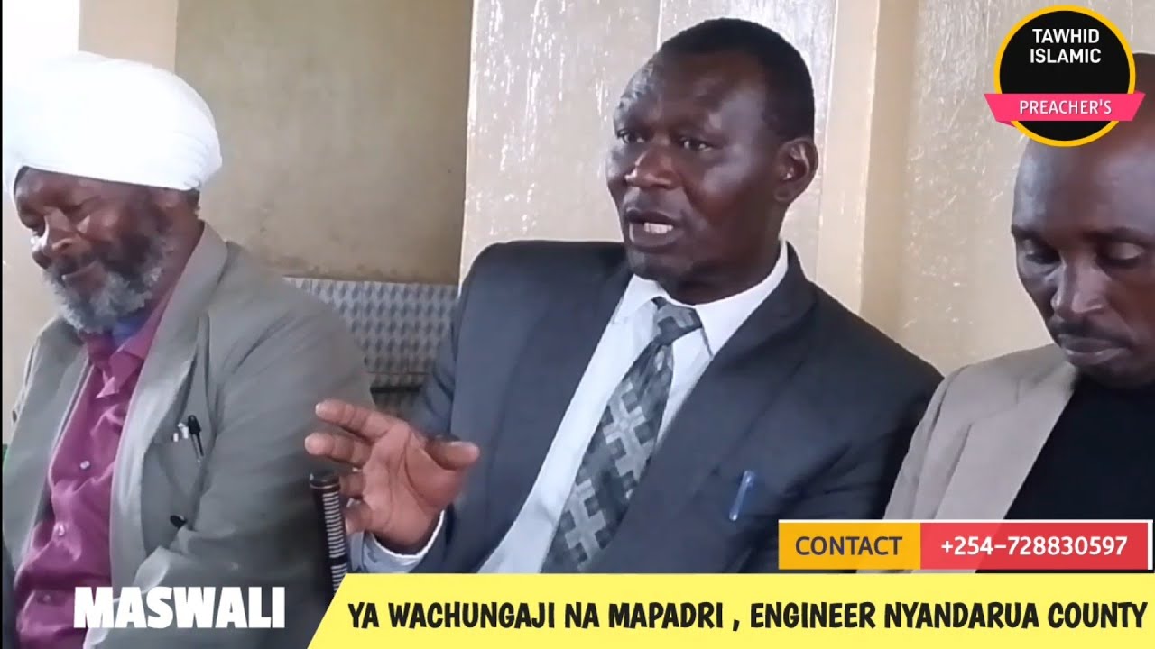 WACHUNGAJI WARIDHIKA NA MAJIBU YA USTADH YUSUF WAMBUGU,KATIKA DA-WAA ENGINEER KINANGOP PART 2