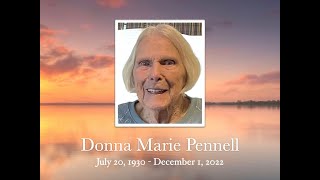 Donna Pennell Tribute Video