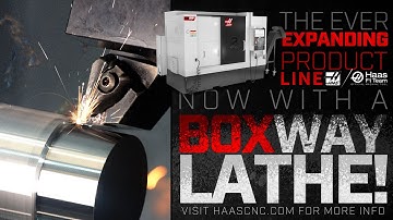 The New SB-28Y Box Way Turning Center from Haas Automation, Inc.