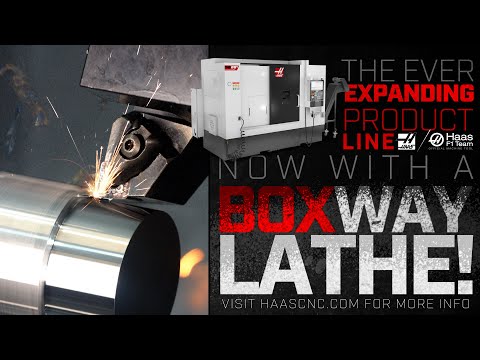 The New SB 28Y Box Way Turning Center From Haas Automation Inc