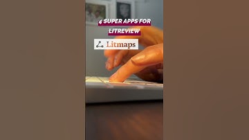 4 great apps for doing literature review. Researchers, students, check it out! #literaturereview