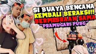 BENCANA SEPANJANG MATCH BUCIN BERDUA SAMA 'PRAMUGARI PUBG', AKHIRNYA GA JOMBLO LAGI!!! - PUBGM Indo