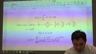 Graphs of Gamma and Bessel functions using python