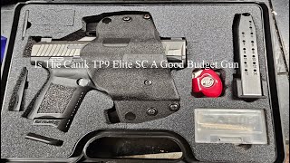 Canik TP9 Elite SC - Budget Priced With Lots Of Features