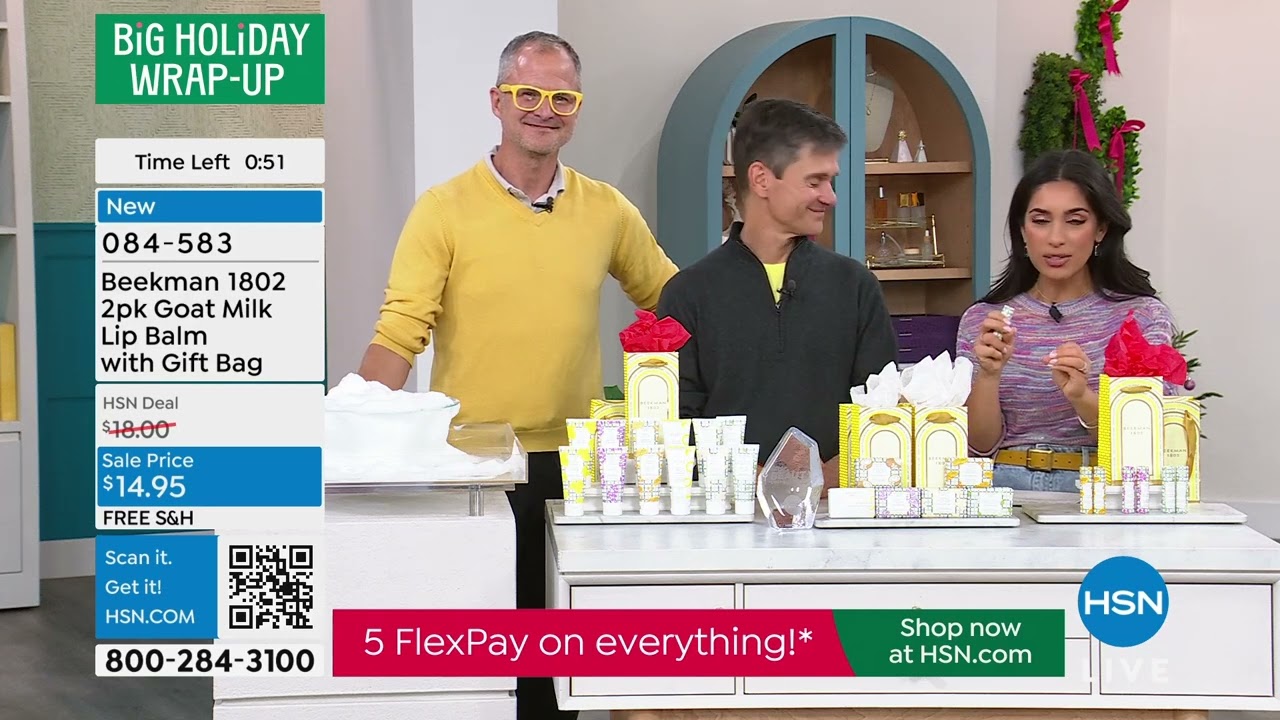 Beekman 1802 2pack Spiced Orange Goat Milk Lip Balm with...