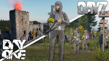 DayZ 1.21 Crossbow Event - CASTLE ATTACK!