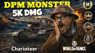 OVO JE SULUDO! 5K DMG + ACE – Charioteer na Steroidima! | WOT 2.0 | World of Tanks | Charioteer