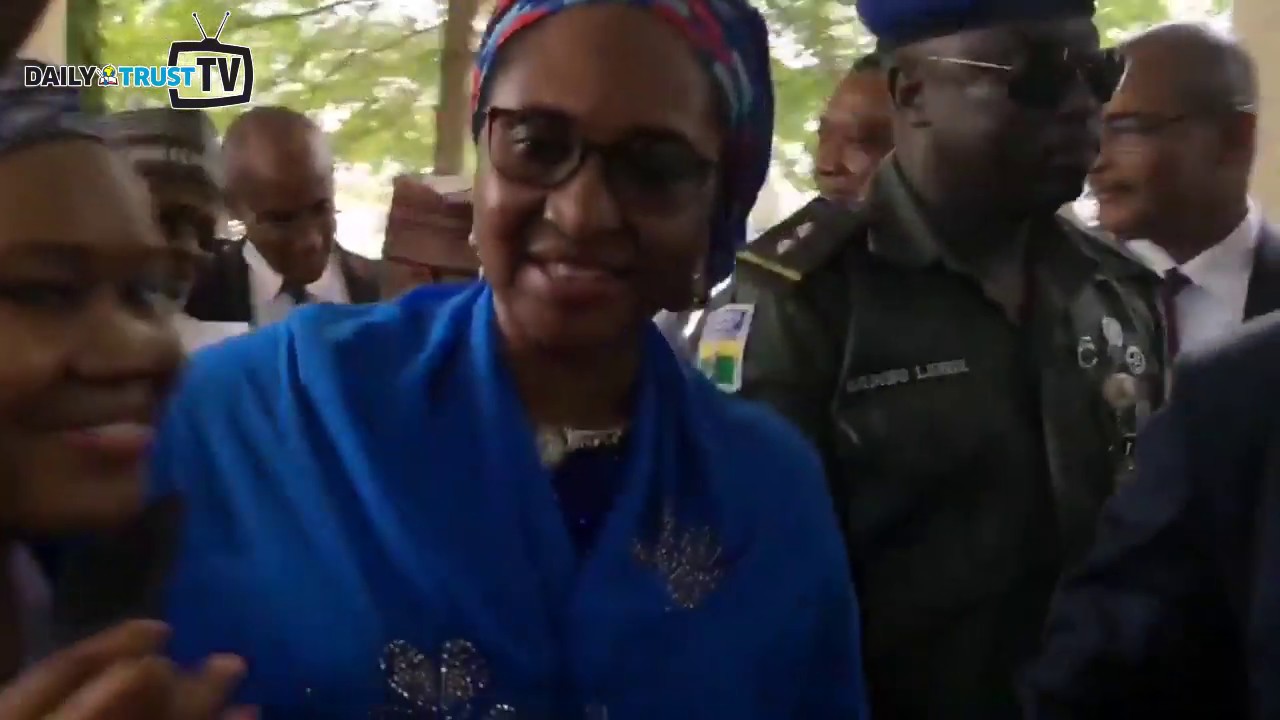 Finance, Budget & National Planning Minister, Zainab Ahmed gets resounding welcome