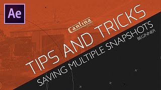 Tips & Tricks - Saving Multiple Snapshots | Cantina Creative