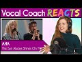 Vocal Coach reacts to a-ha - The Sun Always Shines On TV (MTV Unplugged) ft. Ingrid Helene Håvik