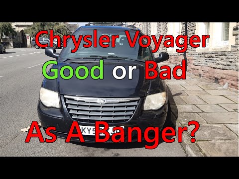 What I think about my 2005 Chrysler Voyager 2.5 CRD - A Review