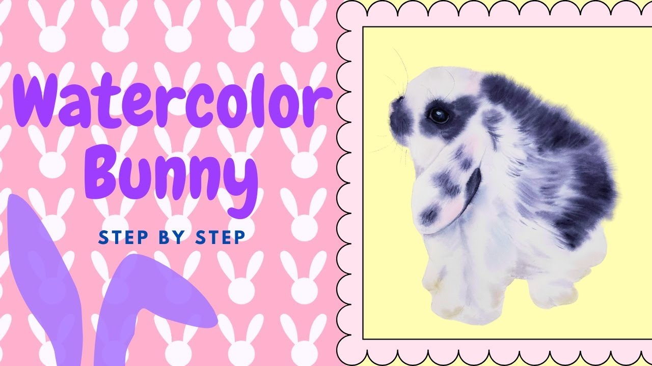 How to Paint the CUTEST Easter Bunny Ever - YouTube