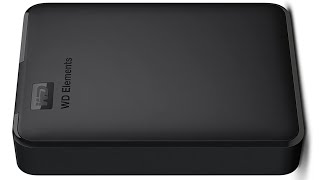 Western Digital Elements 3TB Portable External Hard Drive, USB 3.0/USB2.0 (unboxing and review)
