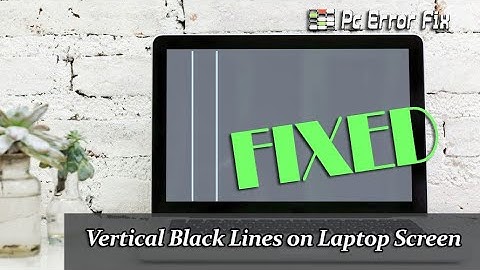 FIXED: Vertical Black Lines on Laptop Screen | Working Tutorial | PC Error Fix