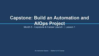 ht5 l01 capstone an automation and aiops project