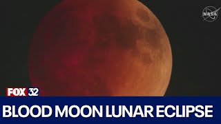 Chicago gets front-row seat to Blood Moon lunar eclipse