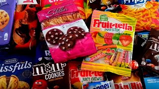 NEW Yummy Snack Video, Satisfying Video, Best Fruity soft  Candies nuts and chocolate wafers screenshot 5