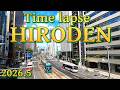 Time lapse HIRODEN (May-2026)