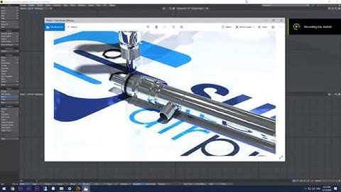 Modeling Threads in Newtek Lightwave Easy & Fast with no three point polys