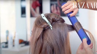 Dyson Corrale Straightener: How To Use It On All Hair Types | Harper's Bazaar Arabia