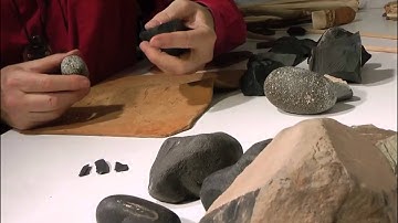 Making Stone Flake Tools