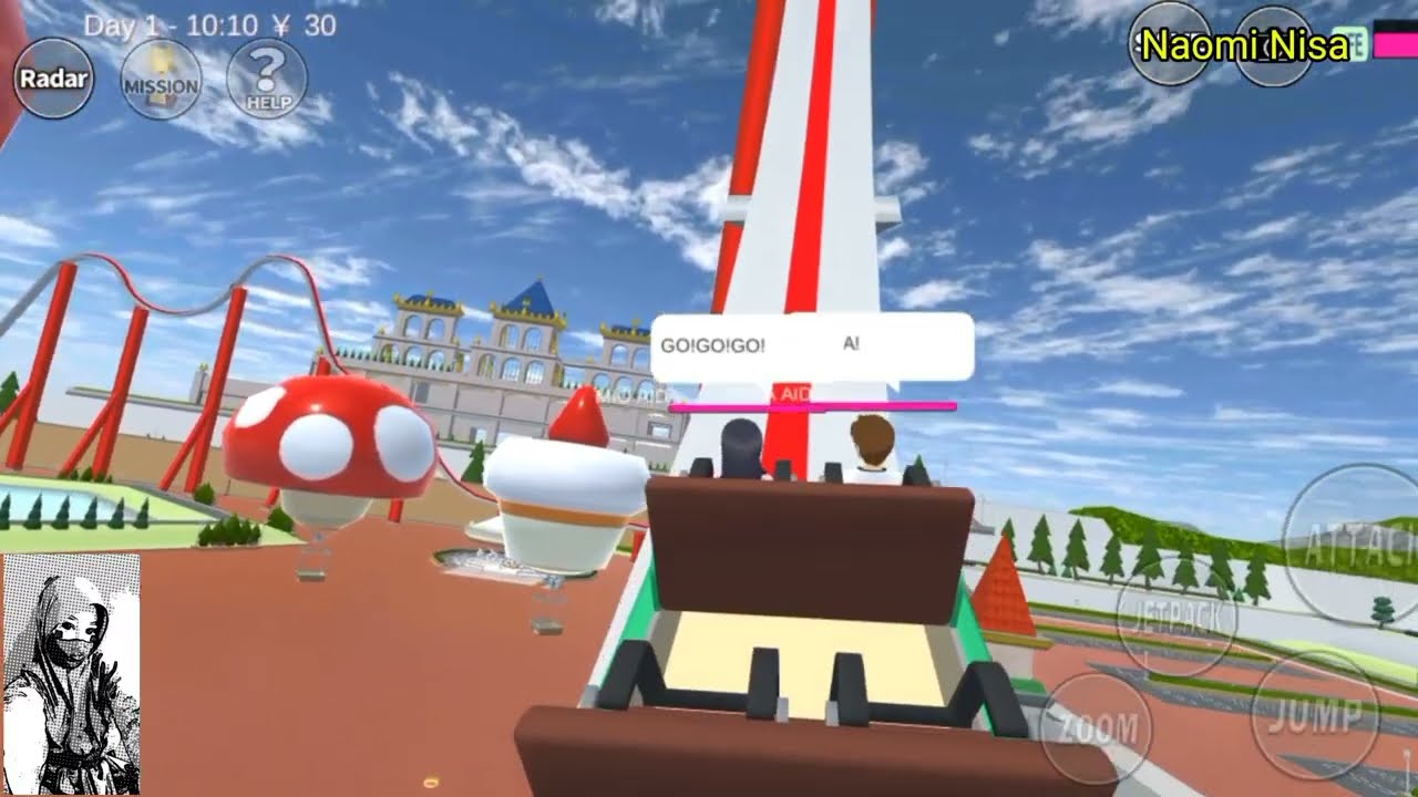 A DAY IN MY LIFE | Yuta dan Mio naik rollercoaster 🎉♥️❤️