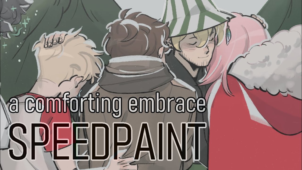 a comforting embrace. - dream smp (speedpaint)