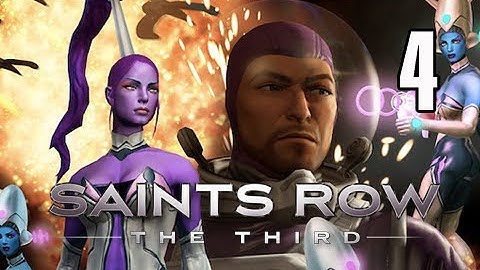 Saints Row 3 the Third Walkthrough - Gangstas in Space DLC Gameplay Part 4