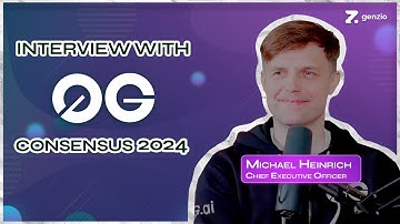 Exploring AI, Blockchain, and the Future of Decentralized Computing | Michael Heinrich - 0g.ai