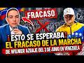 El fracaso de la marcha de Wilmer Azuaje del 3 de junio en Venezuela #epamillave