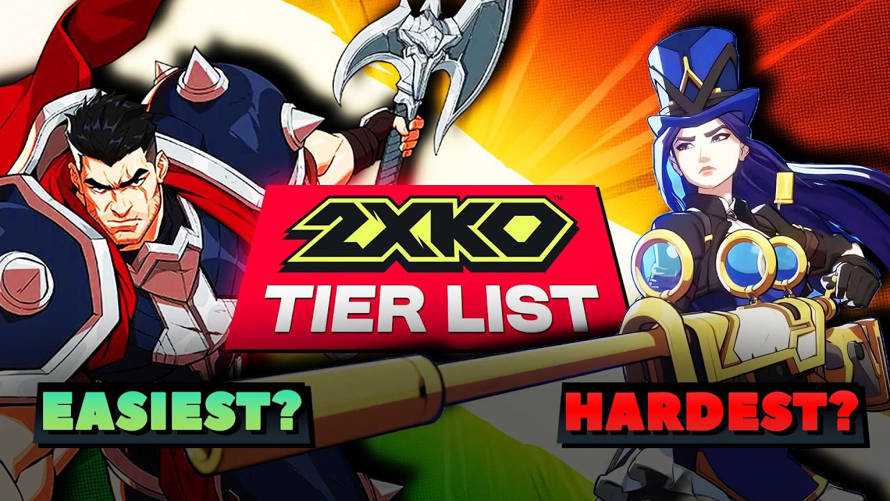 Ranking ALL 2XKO Champions from EASIEST to HARDEST - YouTube
