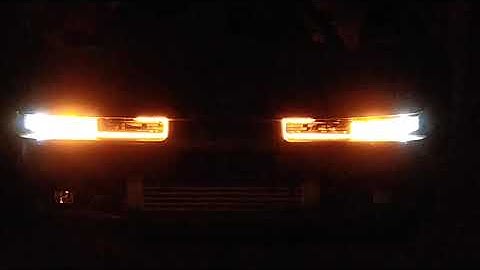 Supra front LED lights toyota 91 mk3