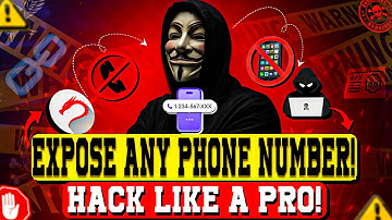 Hack Any Phone Number: PhoneInfoga OSINT Tutorial 2025  | #hackerinsight  #cybersecurity #kali