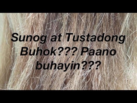 Sunog at Tustadong Buhok. Paano buhayin???